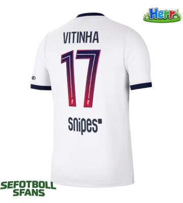 Paris Saint-Germain Vitinha #17 Bortatröja 2026-27 Kortärmad